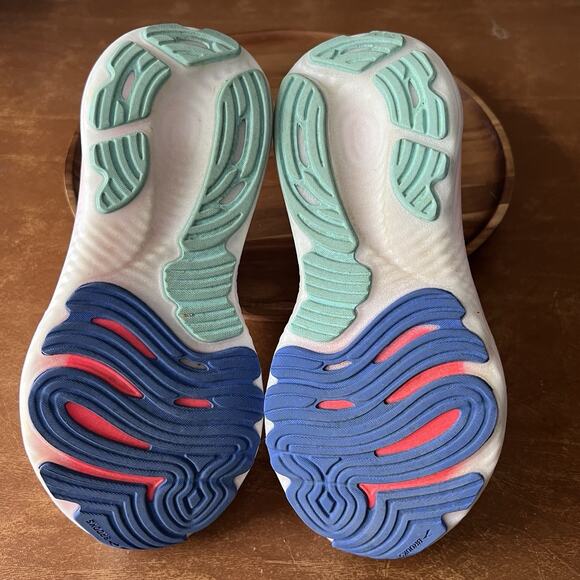 Brooks Glycerin 22 Cushion Women's 7.5 White Blue Running Shoes Sneakers - Picture 6 of 16